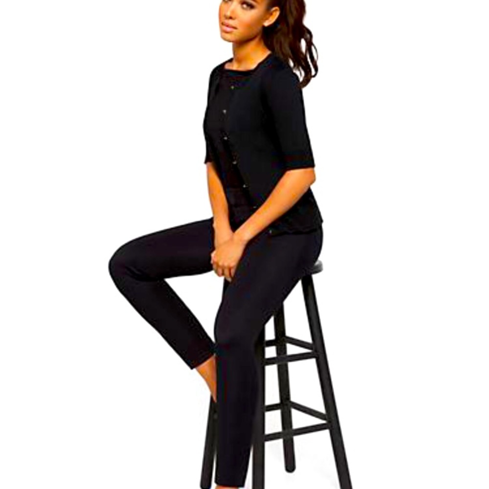 NY & Co. Audrey Ankle Pant- Black Size 8